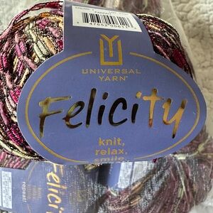Universal Felicity Yarn in Rich Multicolor